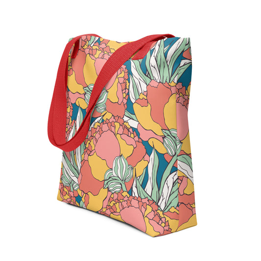 Peony Tote Bag